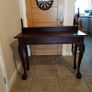 Elegant Antique Mahogany Hall Table / Console Table (Ball & Claw Feet) Image 3