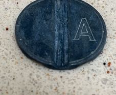 Telephone Token Italian Zinc Year 1938