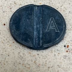 Telephone Token Italian Zinc Year 1938