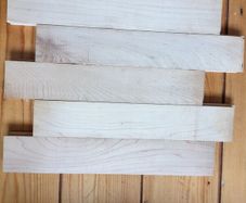 30 Vintage Raw Maple Wood Blocks for Floor Repair or Craft Blanks.