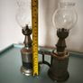 Antique/Vintage French Pigeon Lamps Image 5
