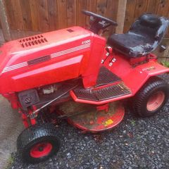 ride on lawnmower