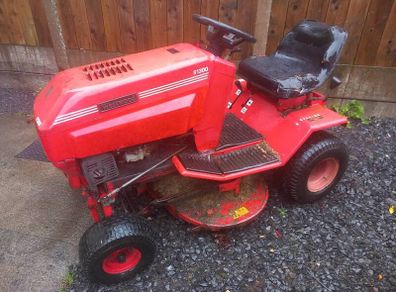 ride on lawnmower
