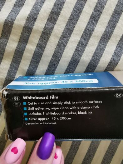 White board film
