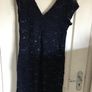 Scarlett Nite Ladies navy dress size 14 Image 2