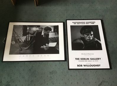 James Dean Richard Burton photo prints