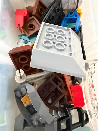 lego parts airplane engine light bricks etc