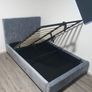 Brand New Stylish Grey Gaslift Storage Beds On Sale. 4ft, 4ft6 5ft And 6ft Sizes Available Image 9