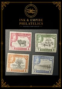 1949 Bahawalpur Silver Jubilee Agriculture Set