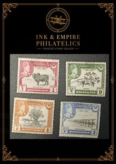1949 Bahawalpur Silver Jubilee Agriculture Set
