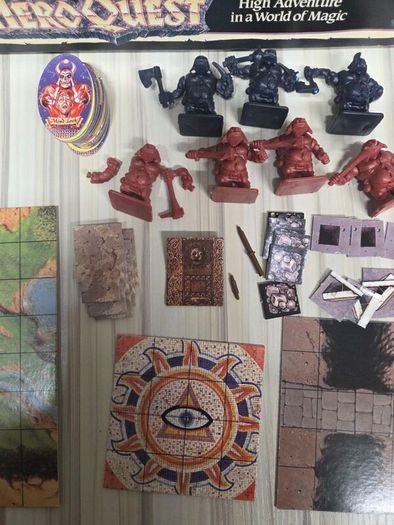 Heroquest 1989 complete