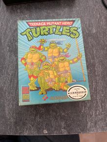 Teenage Mutant Hero Turtles C64 Commodore 64 Big Box (Konami / Image Works, 1990)