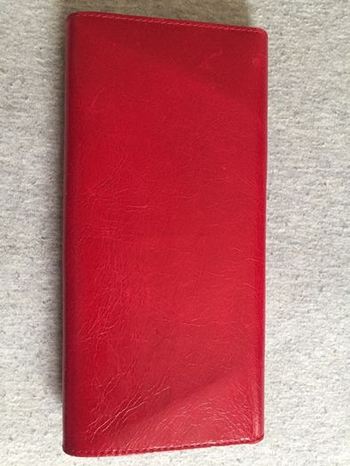 REDUCED Designer Volker Lang leather wallet purse