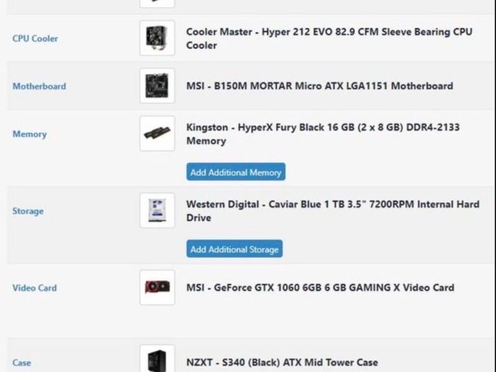 Custom Gaming Pc - Gtx 1060 6gb - 16gb Ram - Ssd