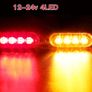 4pcs Truck Car LED Light Bar 12-24V Image 3