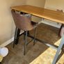 EZ Living Sturdy wood kitchen bar / tall dining table Image 7