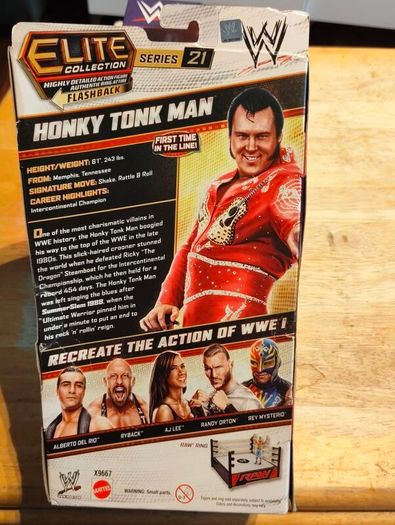 Wwe Elite Honky Tonk Man Series 21 First Time In The Line
