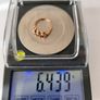 14k / ct Gold earrings & ring that come in a set Image 7