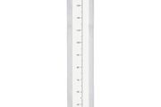 New Growth Chart Wall Decoration bunny rabbit grey white