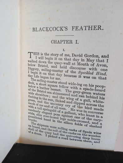 Blackcock's Feather: A Plain Cloak-and-Sword Story. Rendered from the Scots and Gaelic by Maurice Walsh (HQ138)