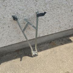 Car hitch single bike carrier