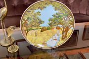 Vintage Collectors Plate Autumn Herbst Wall plate Heinrich Porcelain Villeroy and Boch