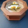 Octagon Stained Glass Window Jewelry Box Image 2