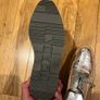 Prada Silver Metallic Platform Oxford shoes Image 3