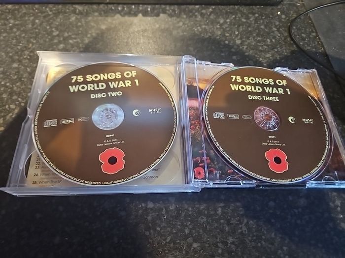 75 songs of WW1 CD
