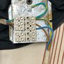Vintage Industrial Ceiling light which has been converted to use LED Bulbs French Philips Lamps 1950s 1960s Image 7