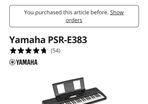 piano keyboard Yamaha