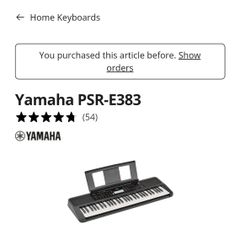 piano keyboard Yamaha