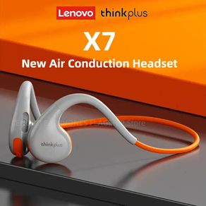 Lenovo X7 Air Conduction Headphone Wireless Bluetooth 5.3 Earphones Bone Conduction Sports Headset Outdoor EarHook Mic