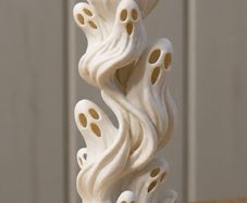 Halloween Ghost Tealight Holder Spooky Home Decoration