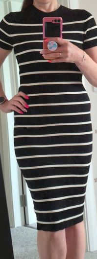 stripped dress
