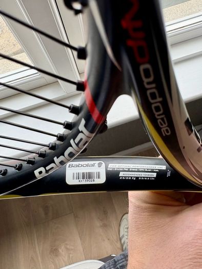 Babolat AeroPro Drive 300g tennis racket grip size 3