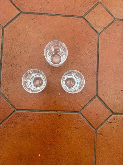 Small Waterford crystal glasses