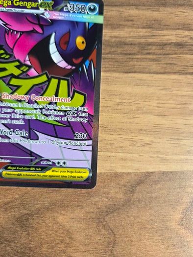 Mega Gengar ex Ascended hero pokemon attack rare