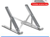 BRAND NEW Aluminium Foldable Stand Compatible with 10 to 15.6 Inches Notebook Adjustable Support Base for Laptops(SILVER)