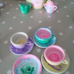 Teddy Bear's Picnic Tea Set with Basket