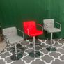 New High Bar Stools / Chairs / Adjustable Height / Delivery Image 9