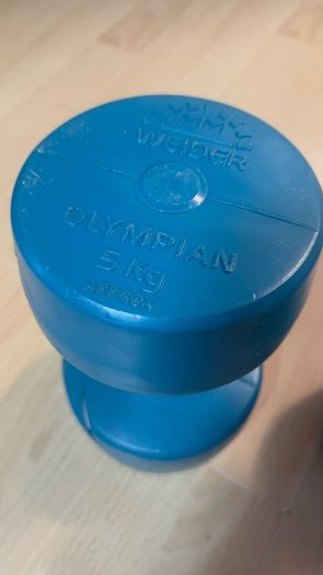 Weider Olympian Dumbells 5kg each