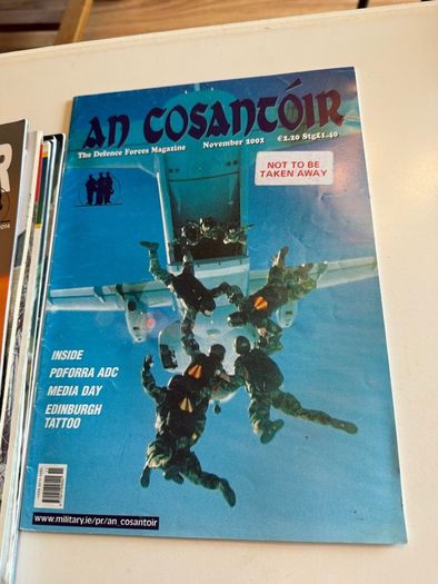 An Cosantoir. Irish Defence Forces Magazine Bundle. 11 in Total.