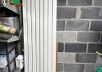 White home radiator