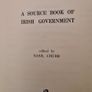 A Source Book Of Irish Government. By Basil Chubb. Published By Institute Of Public Administration. 1964. Hardback In Good Condition. 32. Image 7