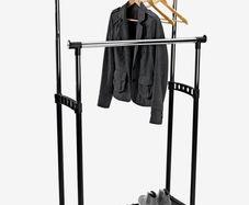 JYSK clothing rail