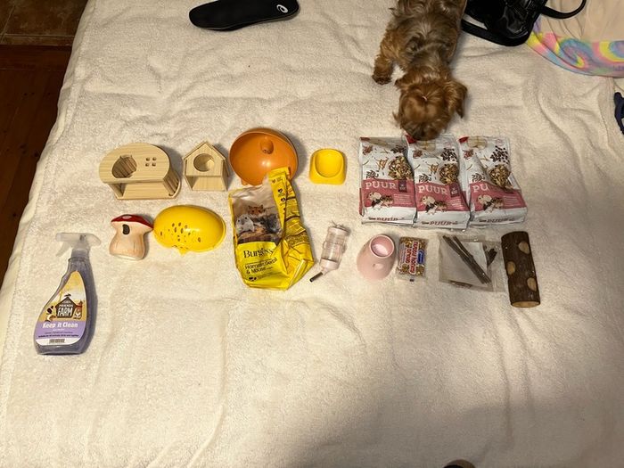 Hamster Cage & Full Set