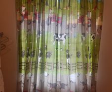 Kids farm curtains