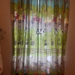 Kids farm curtains