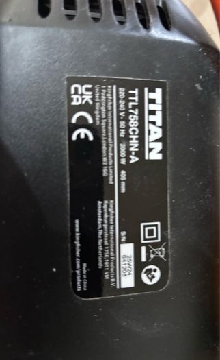 Titan Ttl758chn-a 2000w 230-240v Electric 40cm Chainsaw